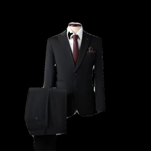 luxurious Customized Men's High-End Korean-Style Slim-Fit Two-Piece Business Casual Wedding Suit Anti-Wrinkle Flat Single Breasted for Adults
