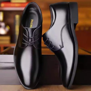 luxurious Customized Men's Leather Shoes  Spring and Autumn New Business Formal Casual Leather Shoes Korean Version of the British Wedding Shoes