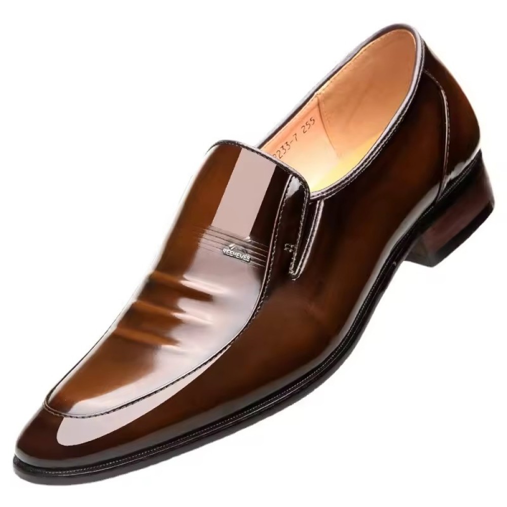 luxurious Customized Men's Business Leather Shoes Low Top Office Leather Shoes Wedding Men's Shoes
