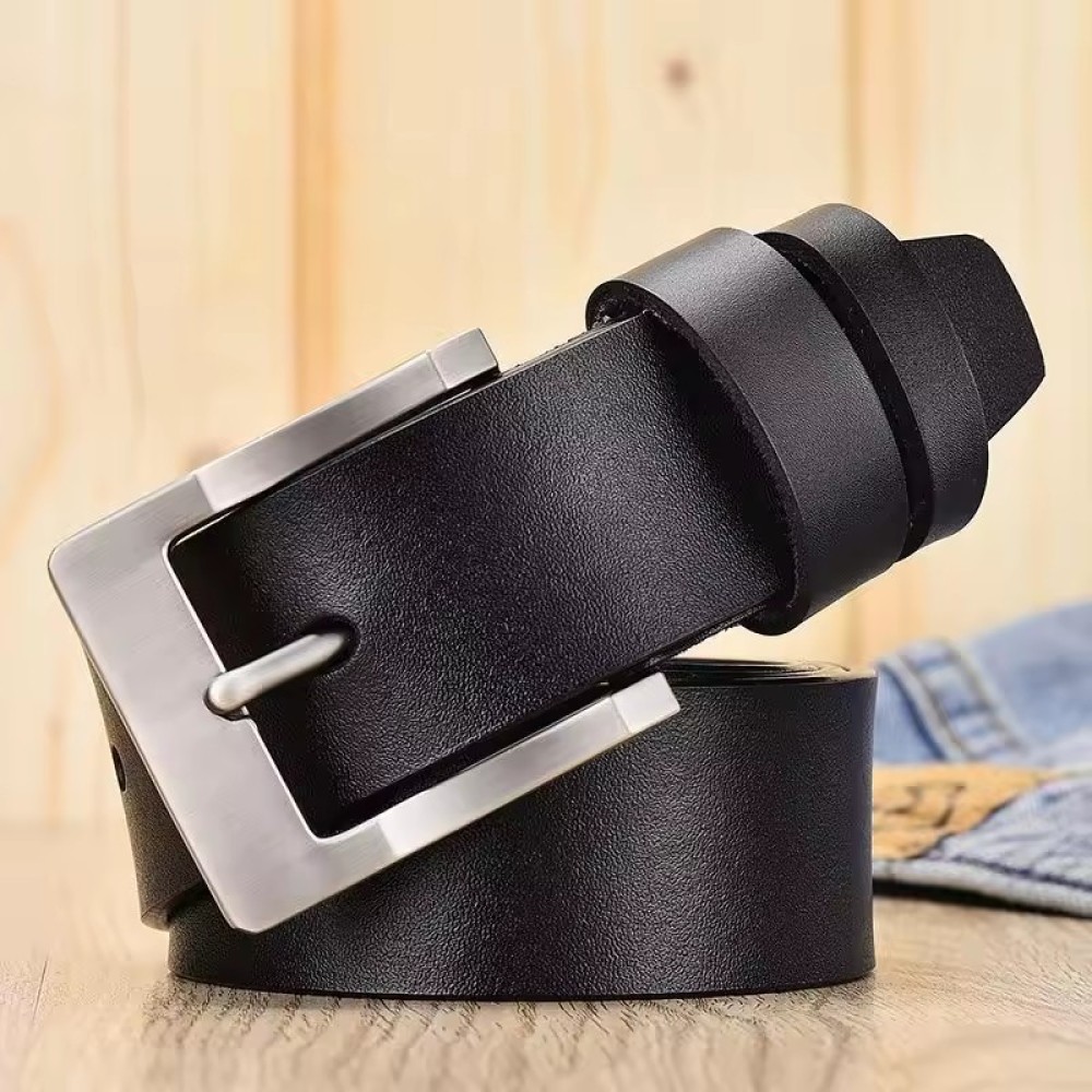 Customized Leisure Business Casual Pin Buckle Straps PU Leather Luxury Men Belt